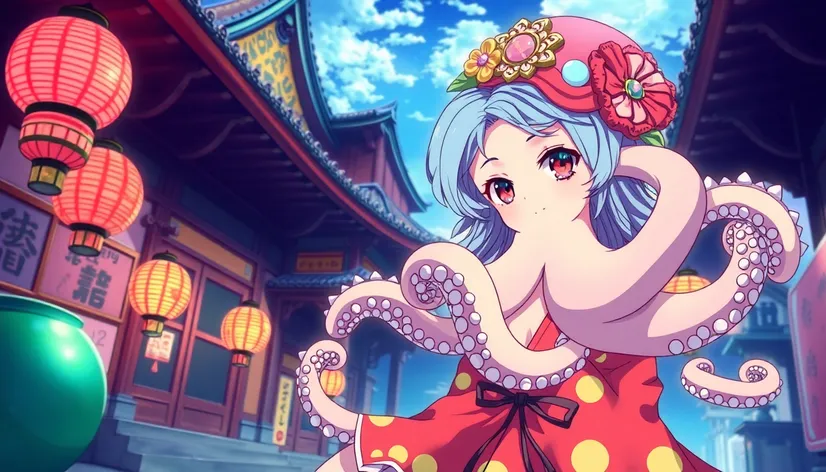 octopus lady anime