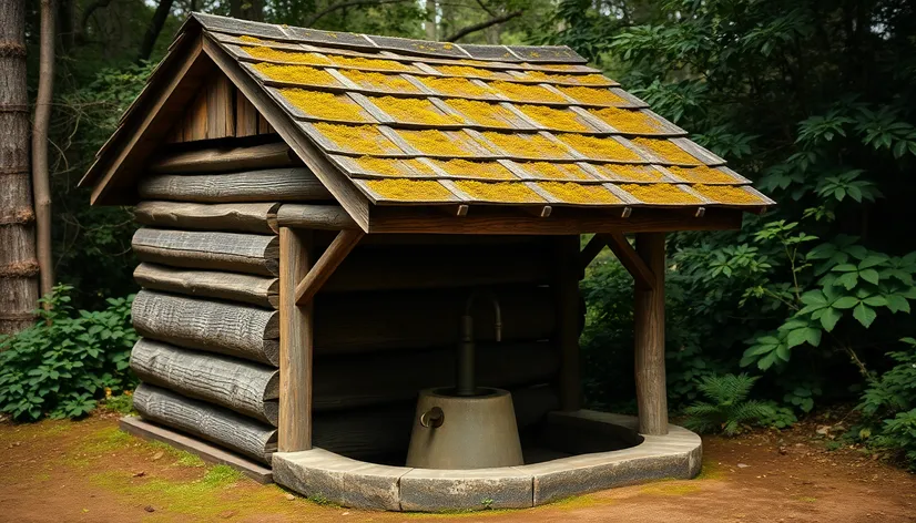 water well pump house