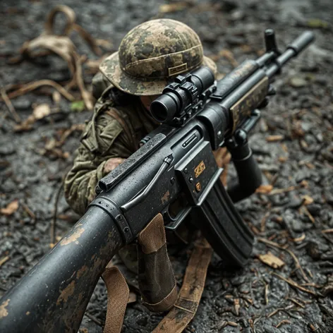 A type 64 rifle,