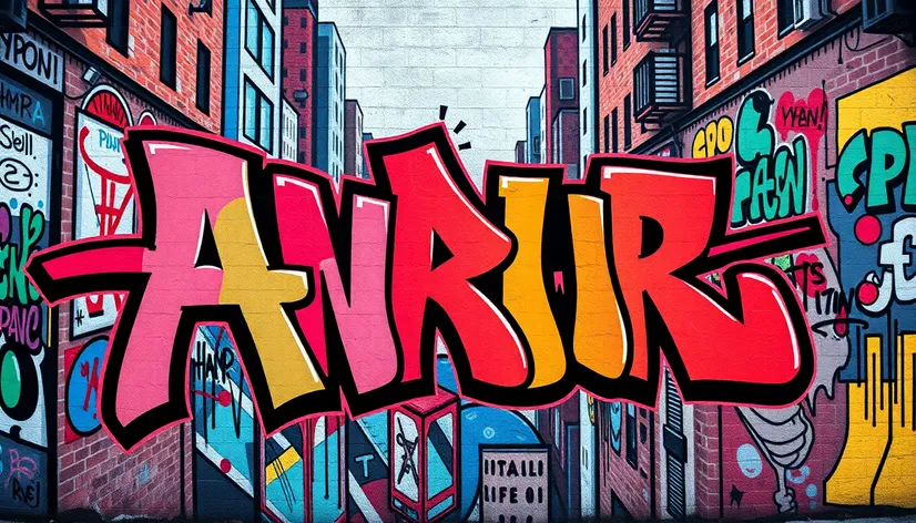 graffiti alphabet font