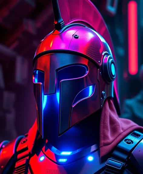 futuristic spartan helmet