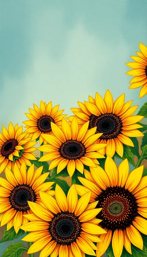 sunflower art