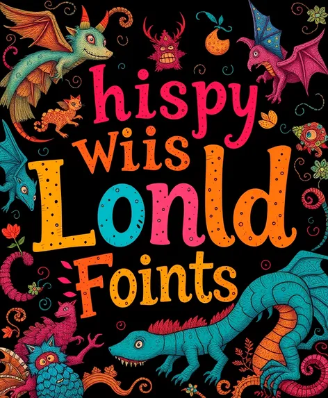 whimsical fonts