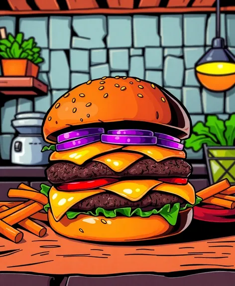 hamburger clipart