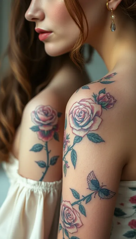 rose tattoos for women