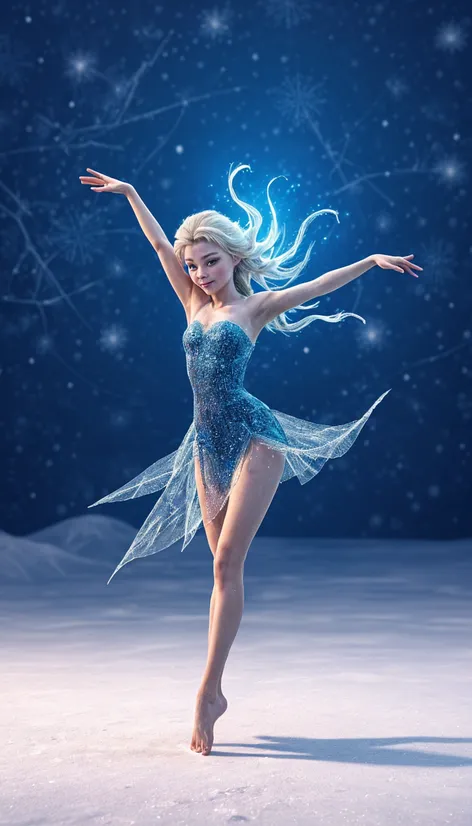 Frozen Elsa is a