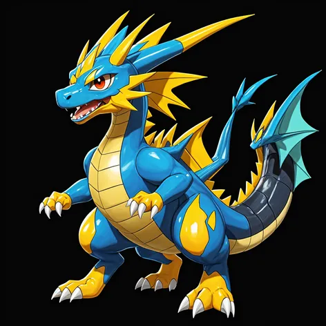 3 evolution stage dragon