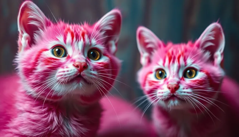 pictures of pink cats