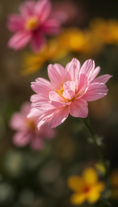 flower bokeh drawing