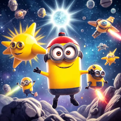 despicable me minion spaceships