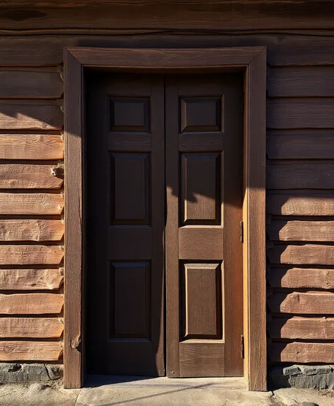 navy house door