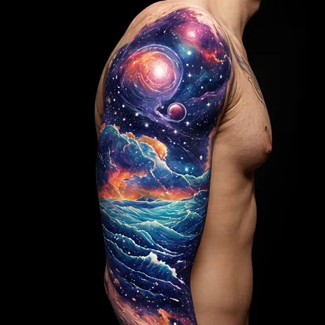 a full sleeve tattoo