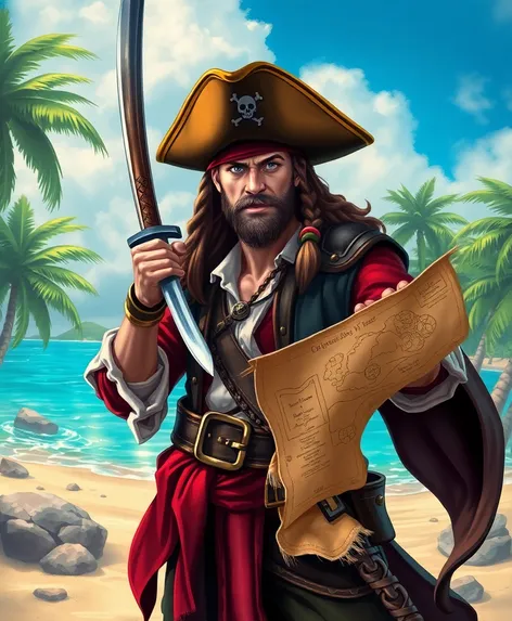 d&d pirate captain