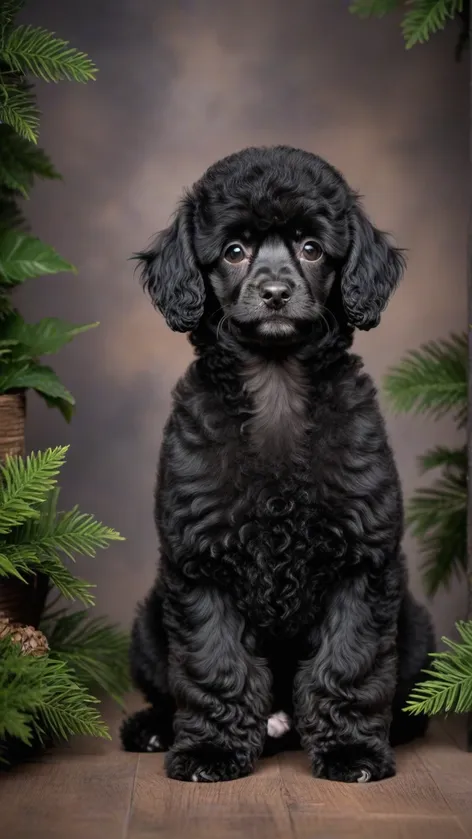 black toy poodle