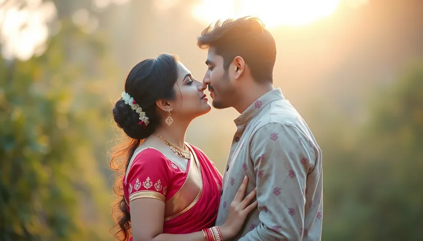 saree kiss