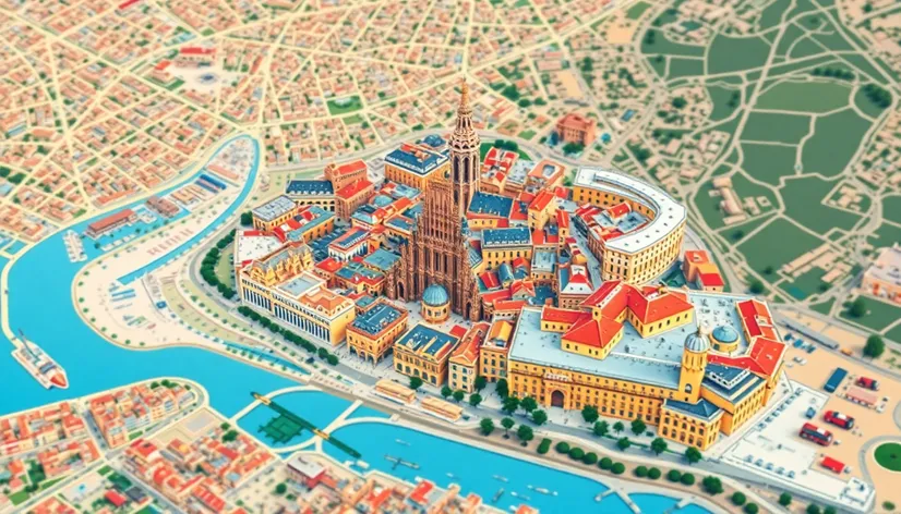 map of barcelona spain