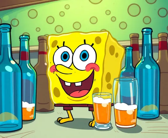 spongebob beer