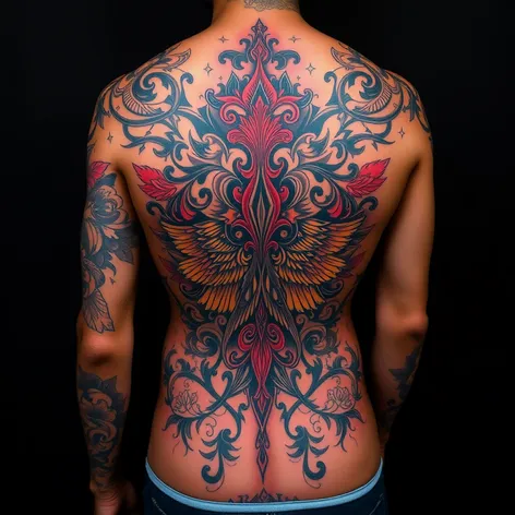 full body tattoo