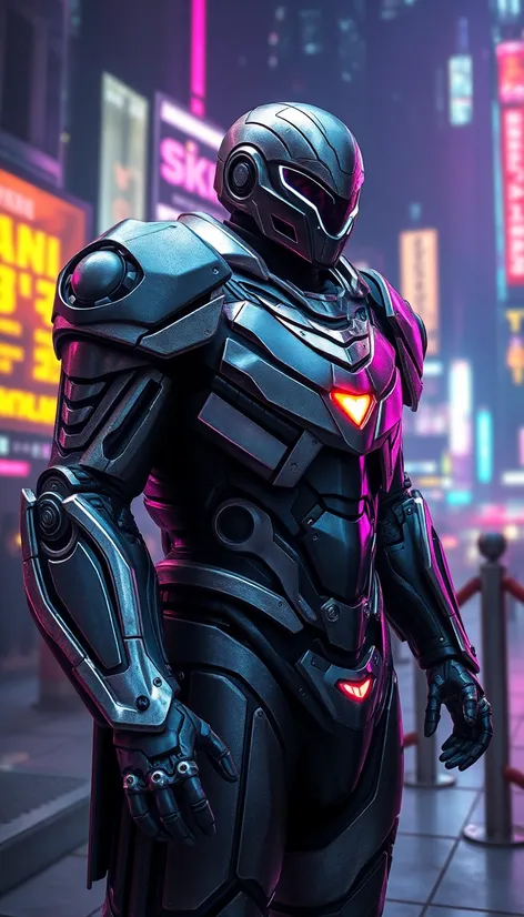 futuristic sci fi armor