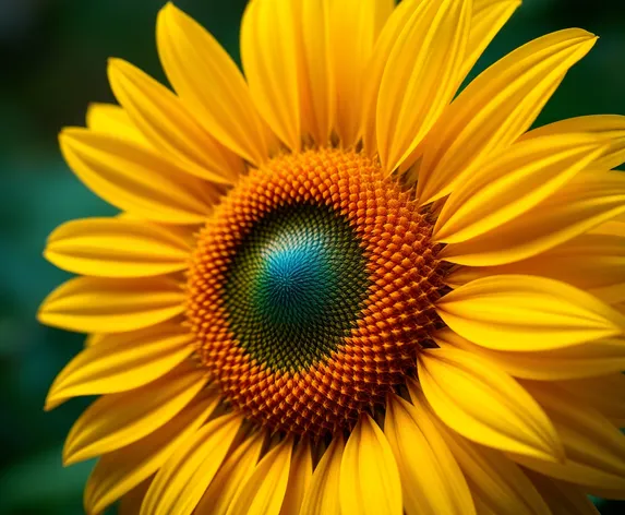 sunflower eyeball