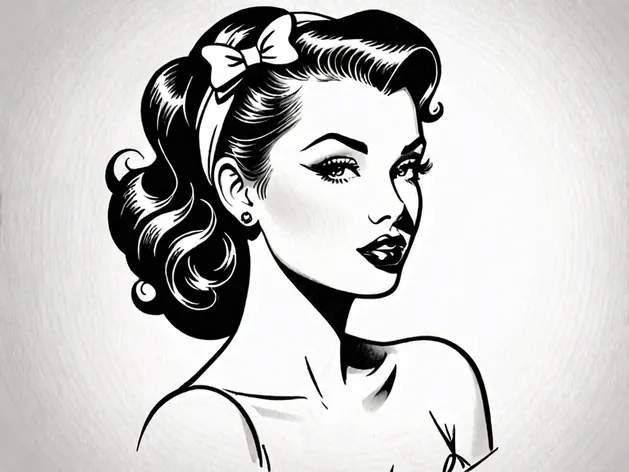 pin up tattoo