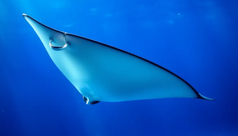 transparent manta ray vector