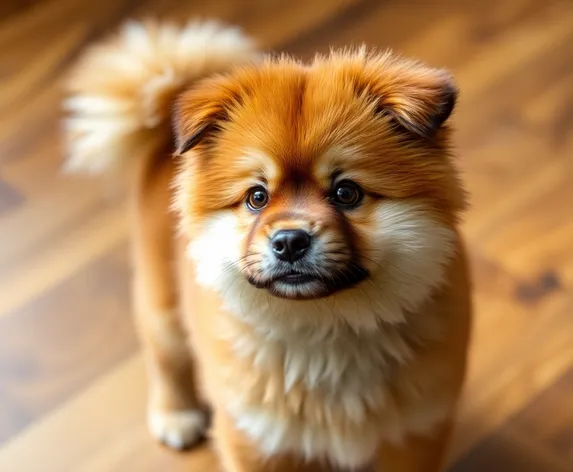 chow mix dog