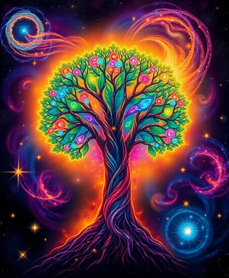 cosmic tree of life