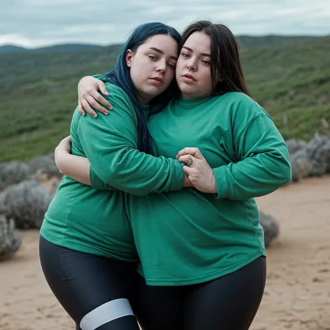 Billie eilish and brunette