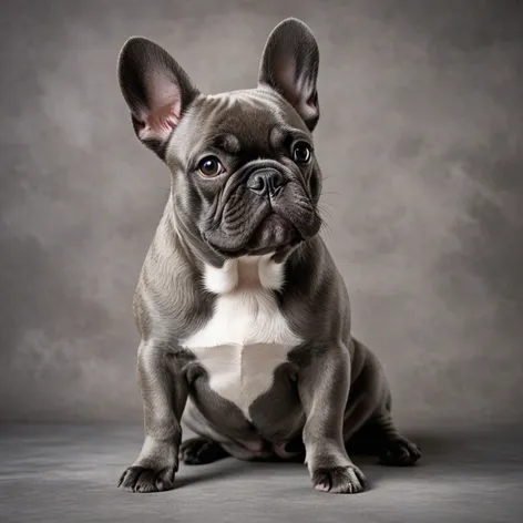 french bulldog grey