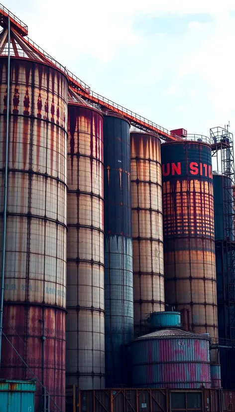 silos industriales de gran