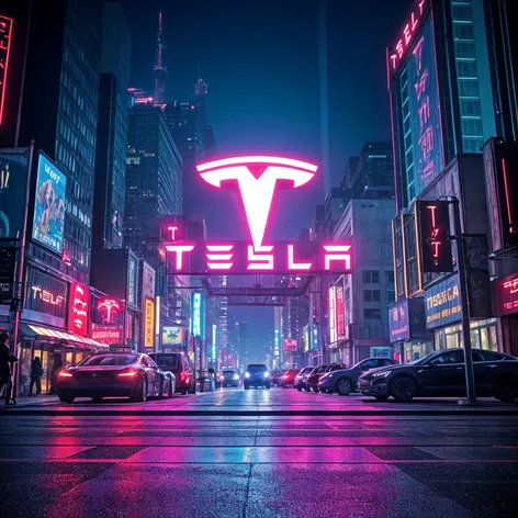 tesla logo