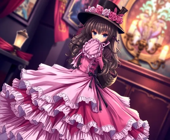 anime victorian dress