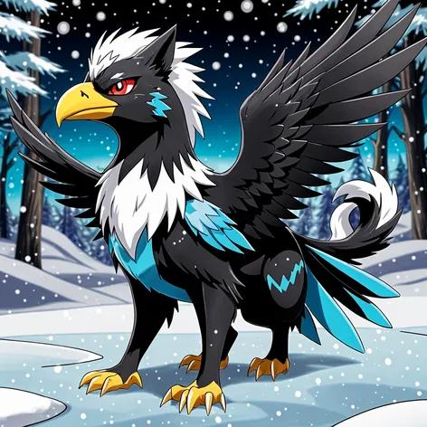 Cat-raven Pokémon that’s dark-ice