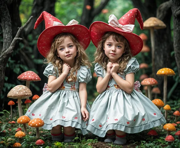 alice in wonderland twins