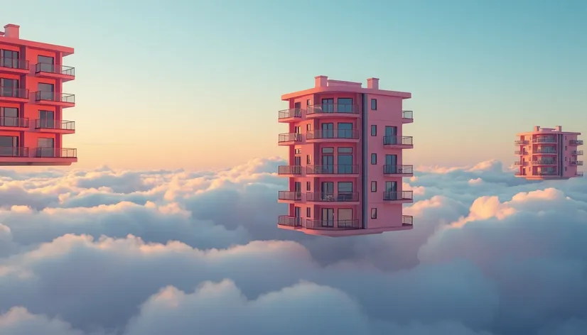 apartments above clouds