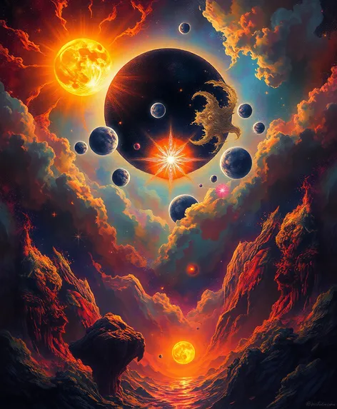 eclipse fantasy art