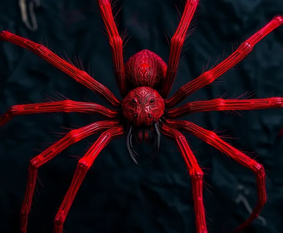 red hair spider