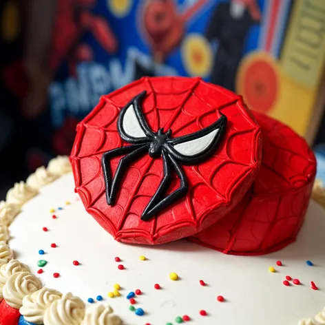 Spider man cake