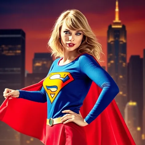 taylor swift as supergirl