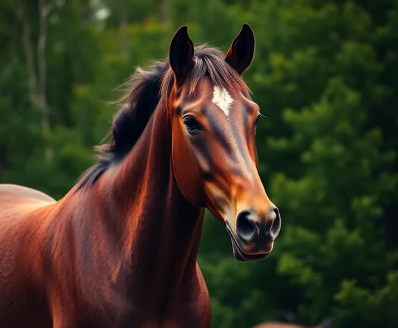 dappled horse brown