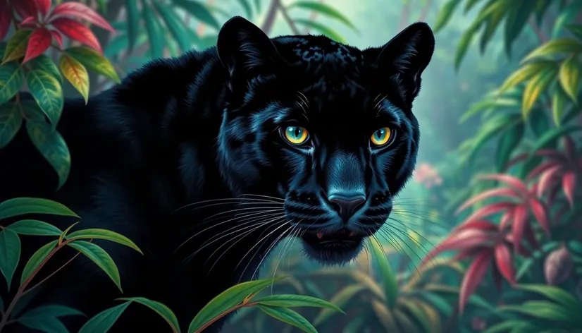 black panther cat