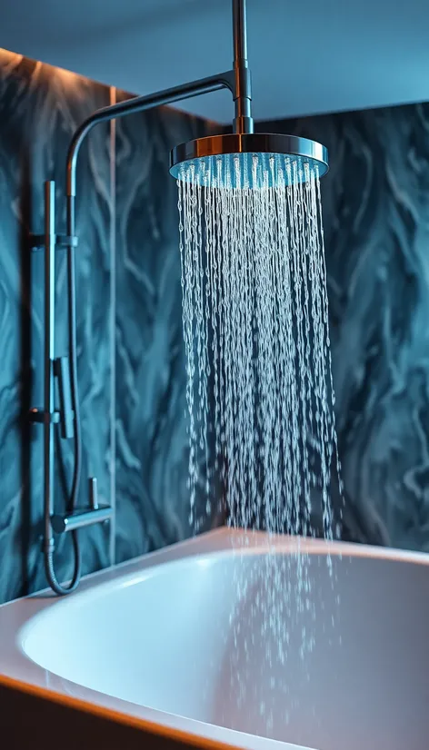 double shower head