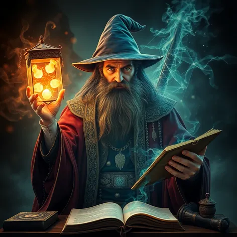 mythical wizard