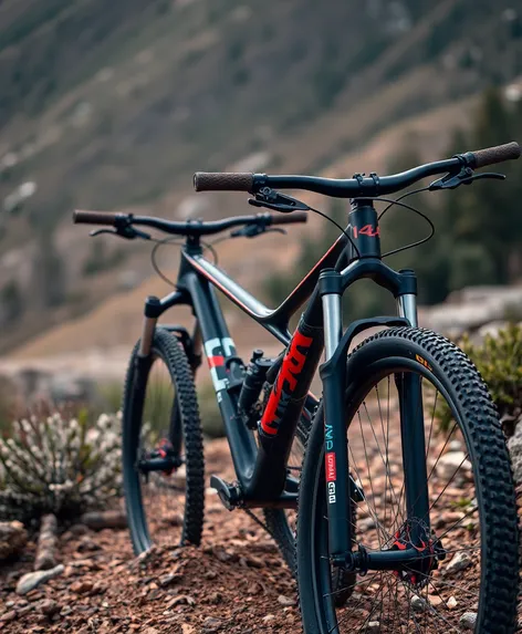 black mountain bikes