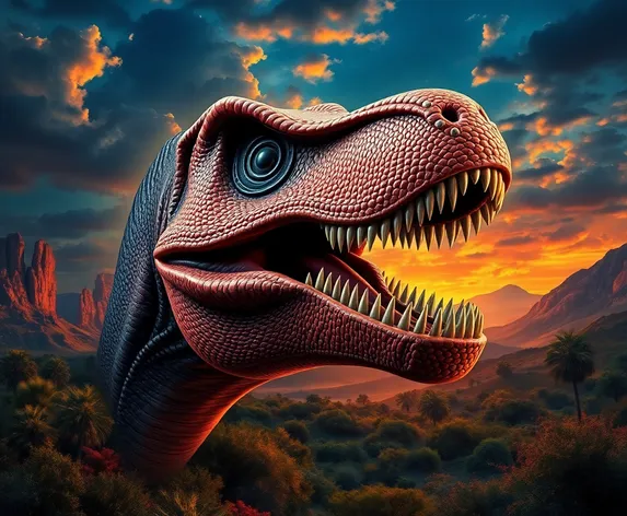 dinasour mask