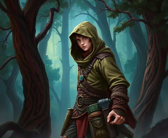 hooded ranger art