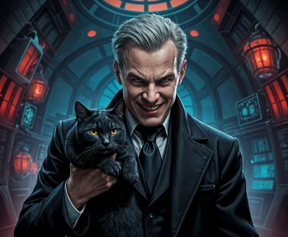 doctor evil with cat