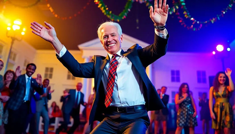 joe biden dancing