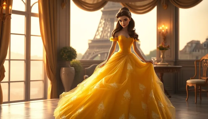 disney belle yellow dress